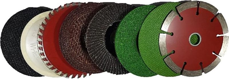 Vikas 9 pc set of 4 inch angle grinder wheels discs for cutting,grinding polishing buffing, Rotary Tool  (101 mm)