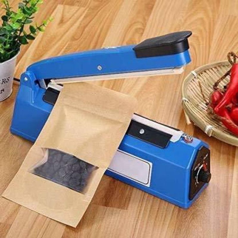 Zeom ™Heat Sealer Machine , Impulse Sealer, Inches Plastic Heavy Duty PB Heat Sealer, Heat Sealer for Plastic Bag ,Heat Sealer for Plastic Bag, Impulse Sealer Machine, (Colour Blue) (10Inches 250mm) Table Top Heat Sealer  (250 mm)