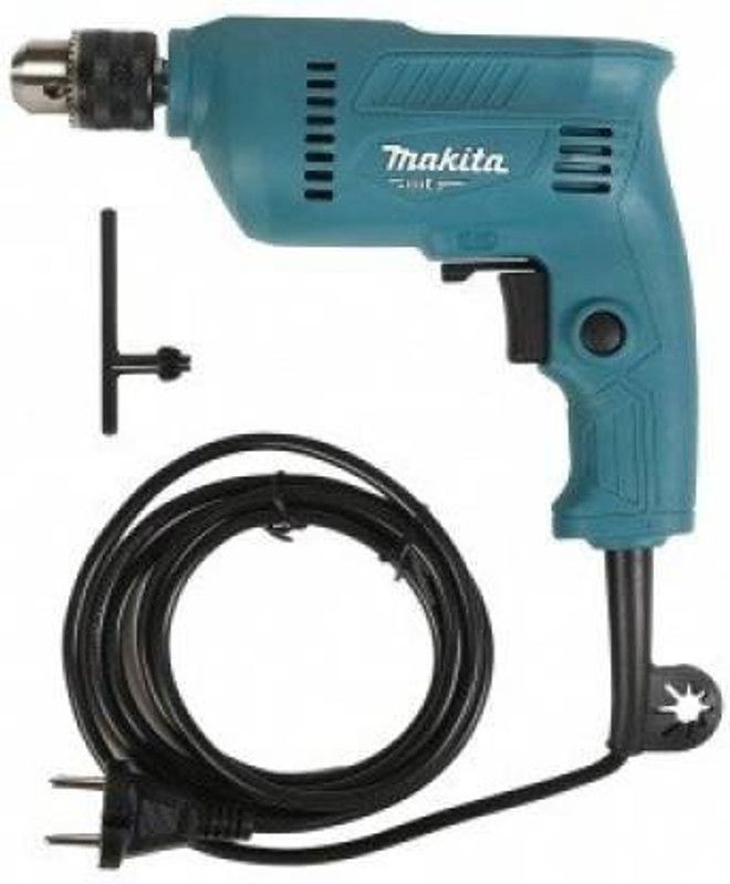 MAKITA AaroPower Multipurpose Rotary for Steel, Wood ,Concrete ,Granites M0600B Pistol Grip Drill  (10 mm Chuck Size)
