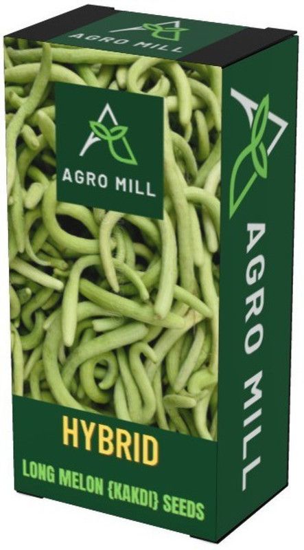AGRO MILL LONG MELON/KAKDI/CUCUMBER KAKDI Seed  (100 per packet)