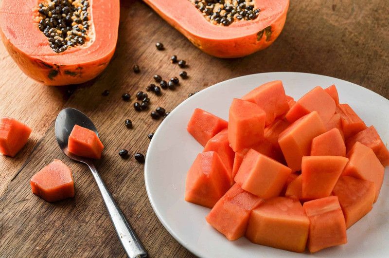 FRESHO fresh red lady papaya fruit hybrid 50 seeds pack Seed  (70 per packet)