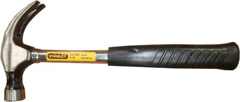 STANLEY BLACK & DECKER 51-158 STEEL SHAFT (0.560 KG) Curved Claw Hammer  (0.56 kg)