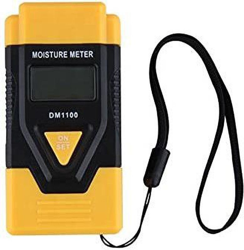 Qawahh Digital Pin-Type Moisture Meter Moisture Tester Detector with LCD Display for Measuring Wood Building Material Hardwood Floor Pin-Type Digital Moisture Measurer  (40 mm)