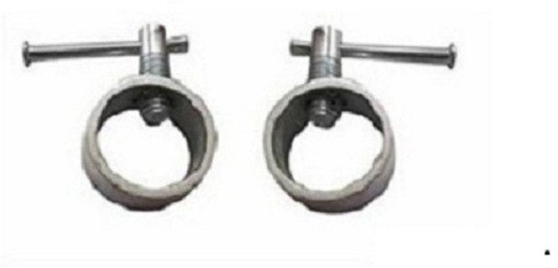 HEALTH FIT INDIA 2 PICIES ROD Lock  (Silver)