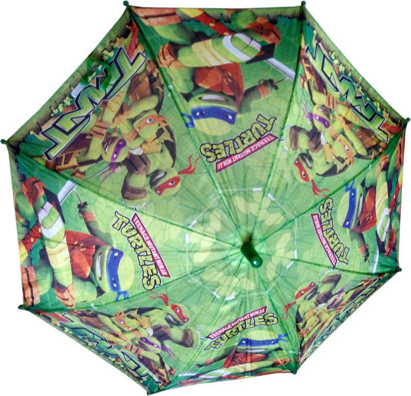 Fiable Creations Fiable Turtle Print 18" Radius Kids Umbrella Umbrella  (Green)