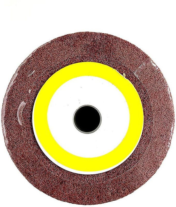 Fairmate 100 mm 4 inch Non Woven Fiber Polishing Wheel Buffing Pad 5P Pack Of 10 Pcs Metal Polisher  (4 inch)
