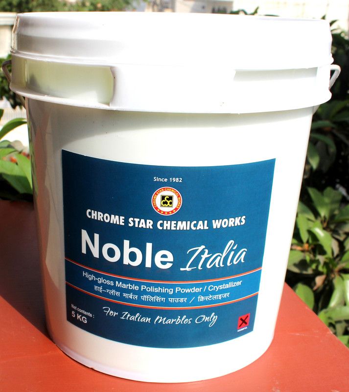Chrome Star Chemical Works Noble Italia Noble Italia Hi Gloss Marble Polishing Powder Paint Polisher  (12 inch)
