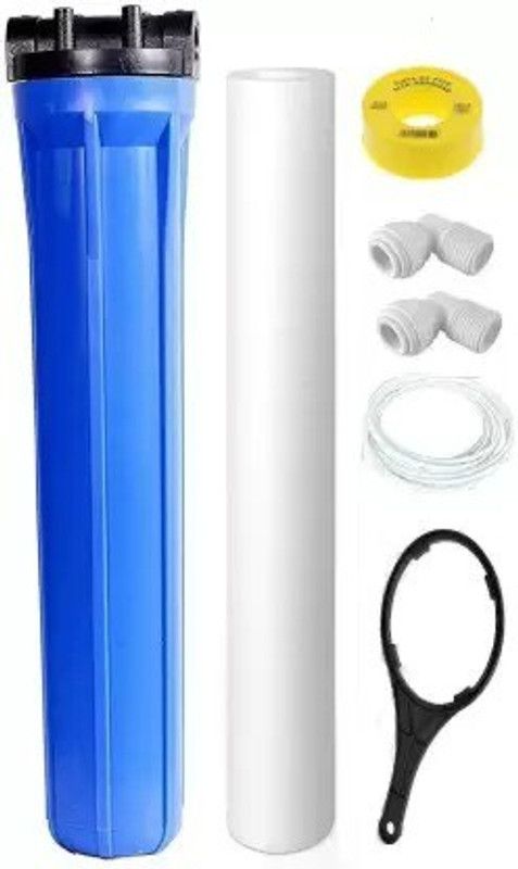 ATLOIT 20" Blue Slim filter Housing Commercial Water Purifier Solid Filter Cartridge Solid Filter Cartridge  (0.5, Pack of 7)