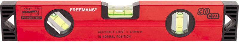 FREEMANS BS330 Non-magnetic Mason's Level  (30 cm)