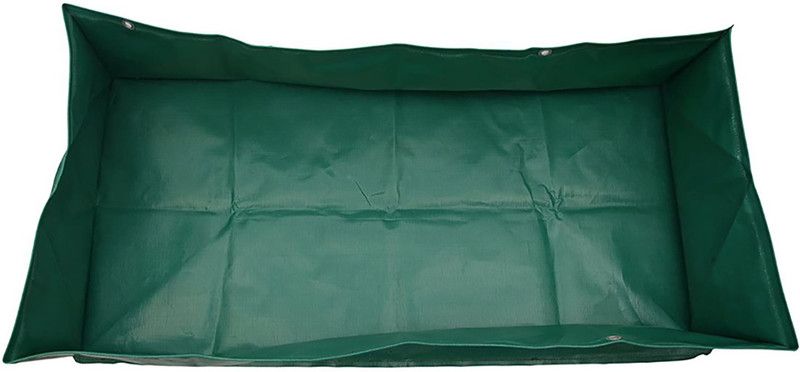 bio blooms AGRO INDIA PRIVATE LIMITED Tarpaulin Grow Bag Tub, 340GSM 6x4x1 feet, Heavy Fabric - 1 pc Grow Bag