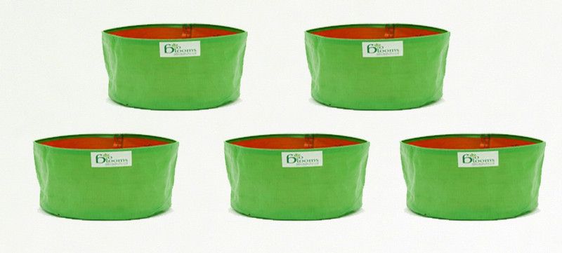 bio blooms OUTDOOR TERRACE GARDENING GROW BAG 24" X 12" (PACK OF 5) Grow Bag
