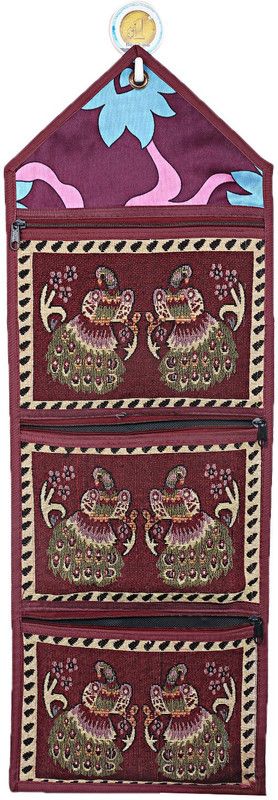 KUBER INDUSTRIES Cotton 1 Piece Wall Hanging Regular Organizer