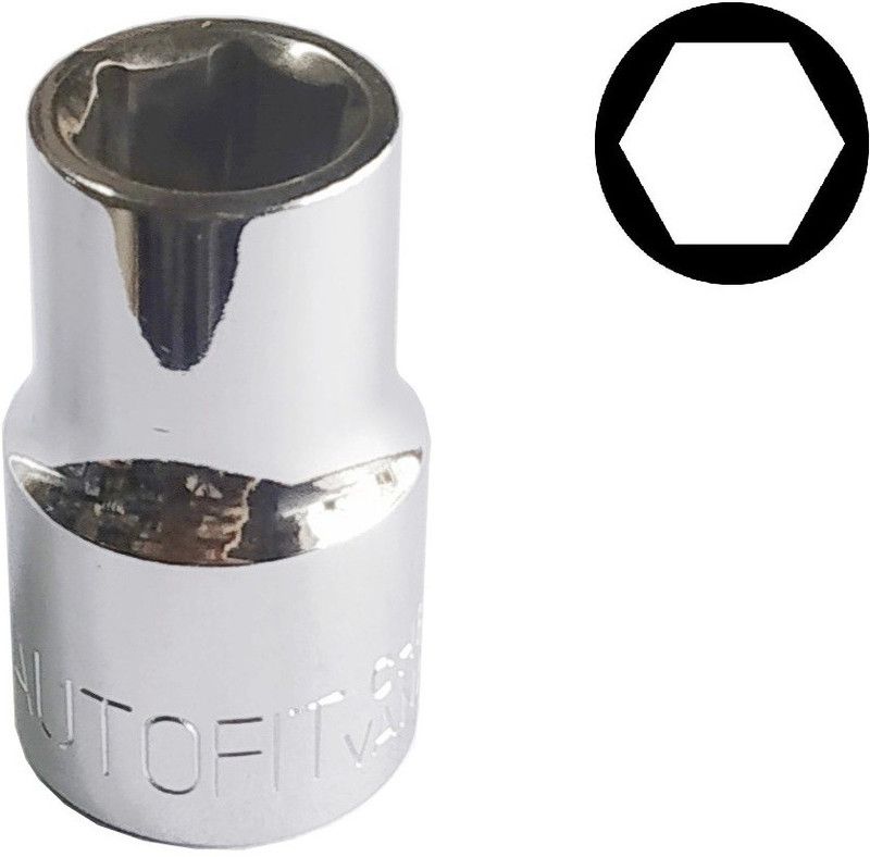 Autofit 13 MM 1/2" Drive Hex Socket Socket Set  (Pack of 1)