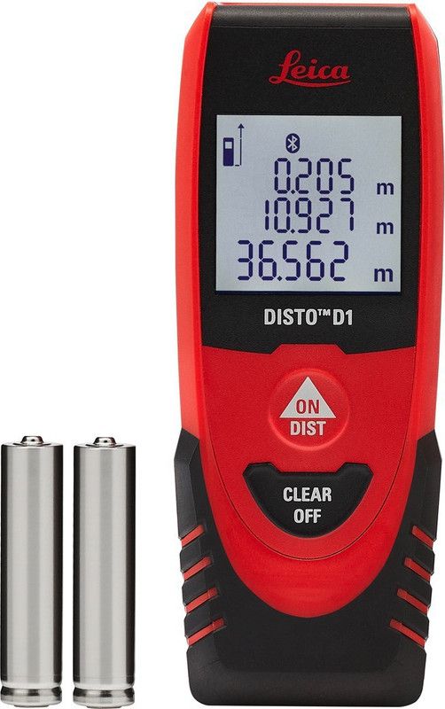 Leica Disto D1 Laser Distance Meter 40m Range Non-magnetic Engineer's Precision Level  (11.5 cm)