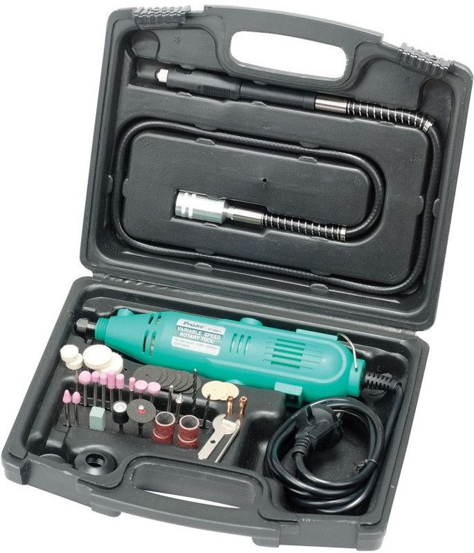 Proskit Variable Speed Rotary Tool Kit (230V) PT-5501I Rotary Tool  (80 mm)