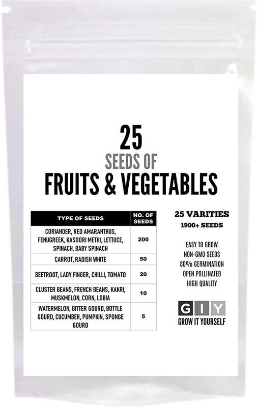VibeX vegetable seed Seed  (1050 per packet)