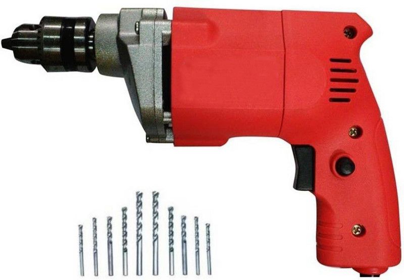GREEN HOME Drill Machine Pistol Grip/Multicolour/10mm/300watt/230v/6 month warranty/ GHPDM0633/10mm Pistol Grip Drill  (10 mm Chuck Size)