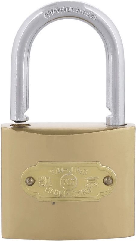 Urban home care Copper Polished Deadbolts Padlock  (Steel)