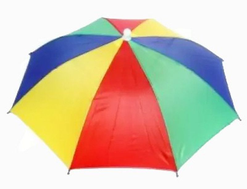 shineciti HAT UMBRELLA Umbrella  (Yellow, Red, Green, Blue)