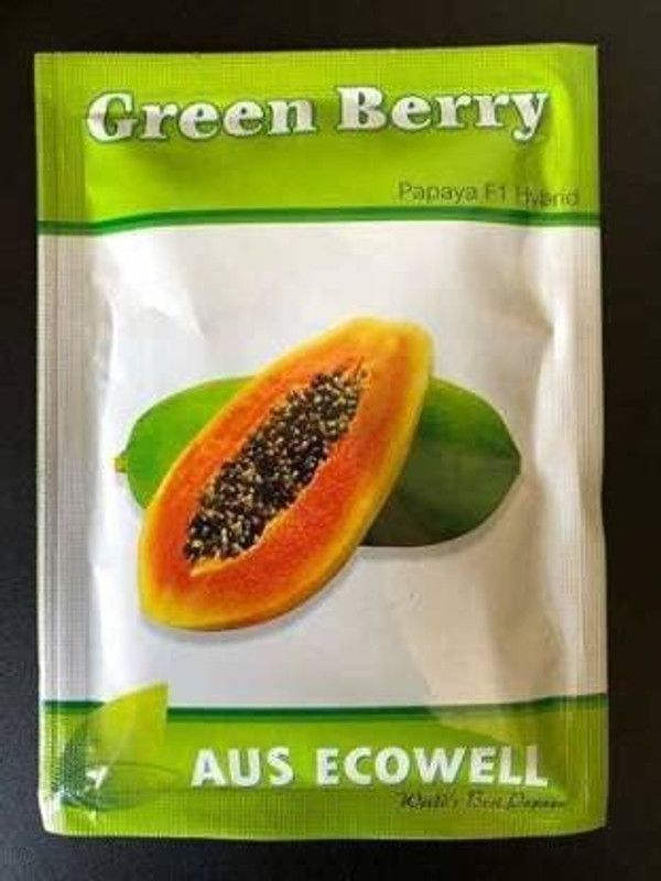 THAMMAR GREEN BERRY F1 HYBRIDE PAPAYA SEED Seed (900 SEEDS ) Seed  (900 per packet)