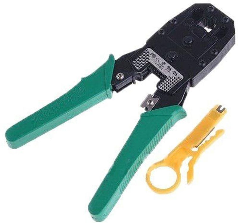 CAPSLOCK RJ45CT 3 in 1 Modular Crimping Tool, RJ45, RJ11 CAT5e/CAT6 LAN CUTTER With Cable Cutter Manual Crimper