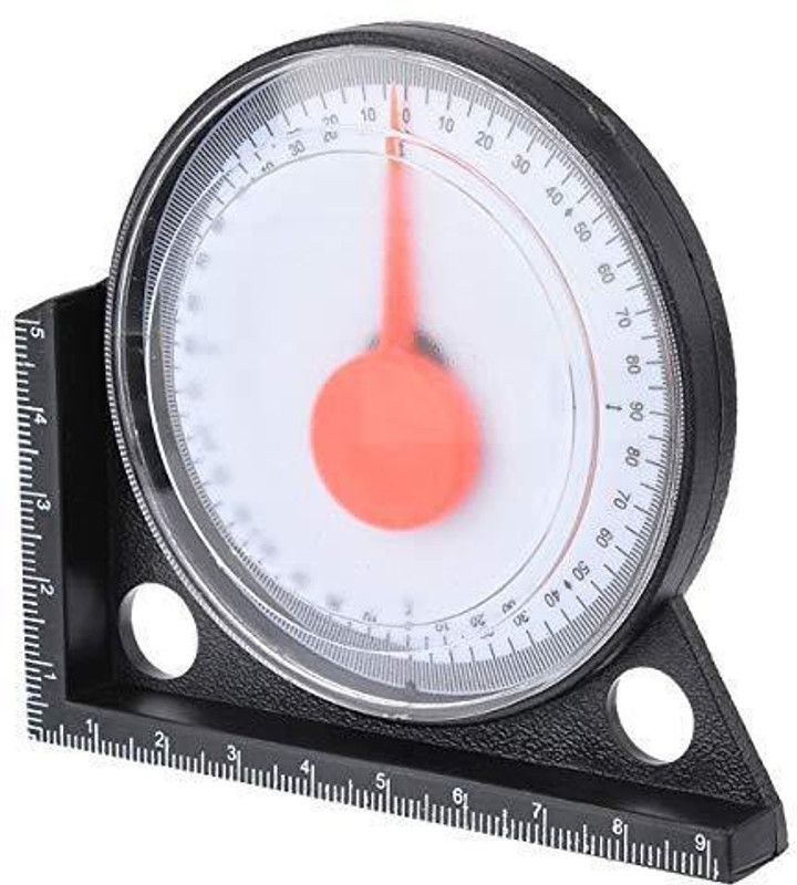 uptodatetools Slope Inclinometer Angle Finder Slope Protractor Tilt Level Meter Clinometer Gauge with Magnetic Base Measuring Gauging Tools Magnetic Inclinometer Level  (9 cm)