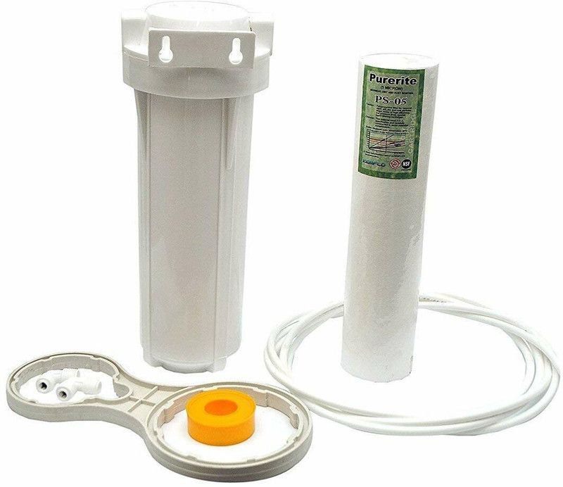 ANSH BEAUTY Ro Water Purifier 10" Pre-Filter Bowl/ Outer Filter/ Housing Complete Kit Set Solid Filter Cartridge  (5, Pack of 1)