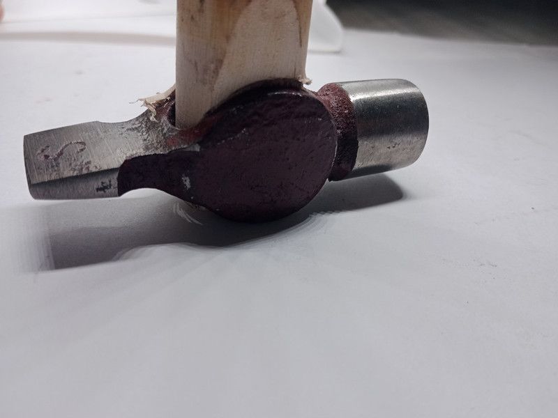 hinglaj Hammer with Wooden Handle_12 Curved Claw Hammer  (1.5 kg)