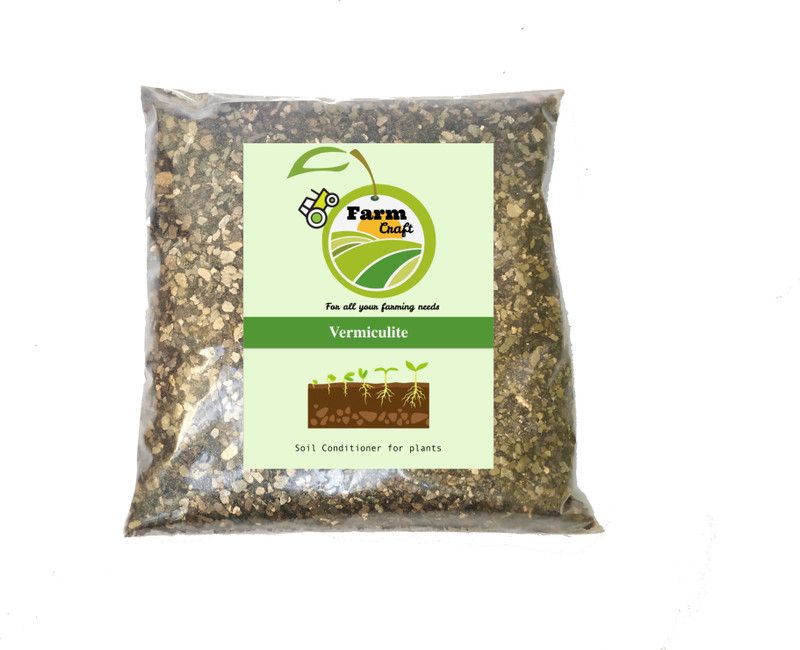 FarmCraft Vermiculite Soil Enhancer for Gardening Horticulture Plantation Potted Plants Hydroponics-250g Manure  (0.25 L, Granules)