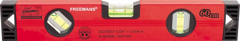 FREEMANS BS360M Magnetic Engineer's Precision Level  (60 cm)