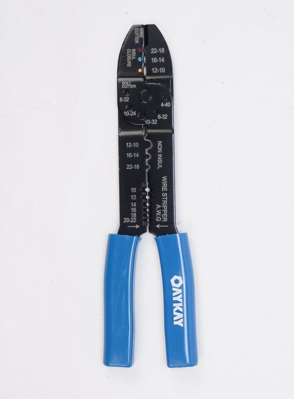 Oaykay OK-2195.05 Multi Functioned Crimping Plier 9" Manual Crimper
