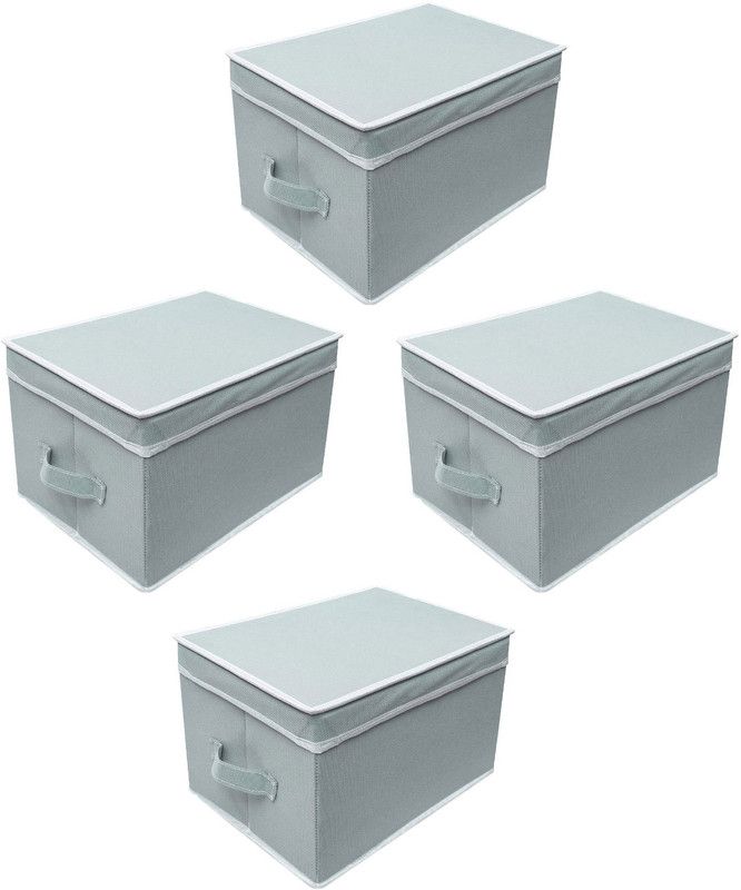 Mikki GR ST BX PC4 Storage Box  (Grey)