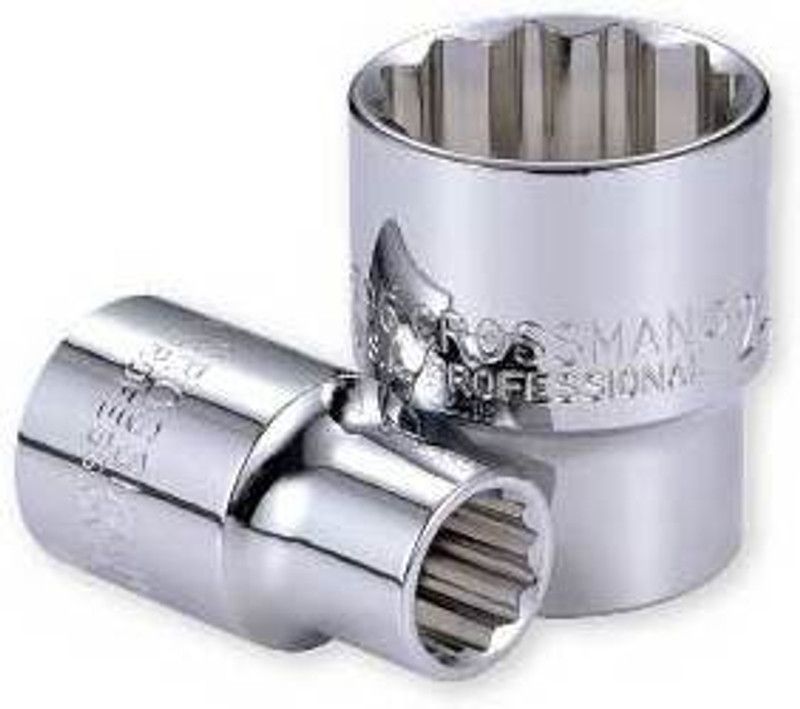 Crossman 96-262 3/4" Drive Socket: Standard - 12Pt (SAE)3/8" (Pack of 6Pcs.)| Socket Set  (Pack of 2)