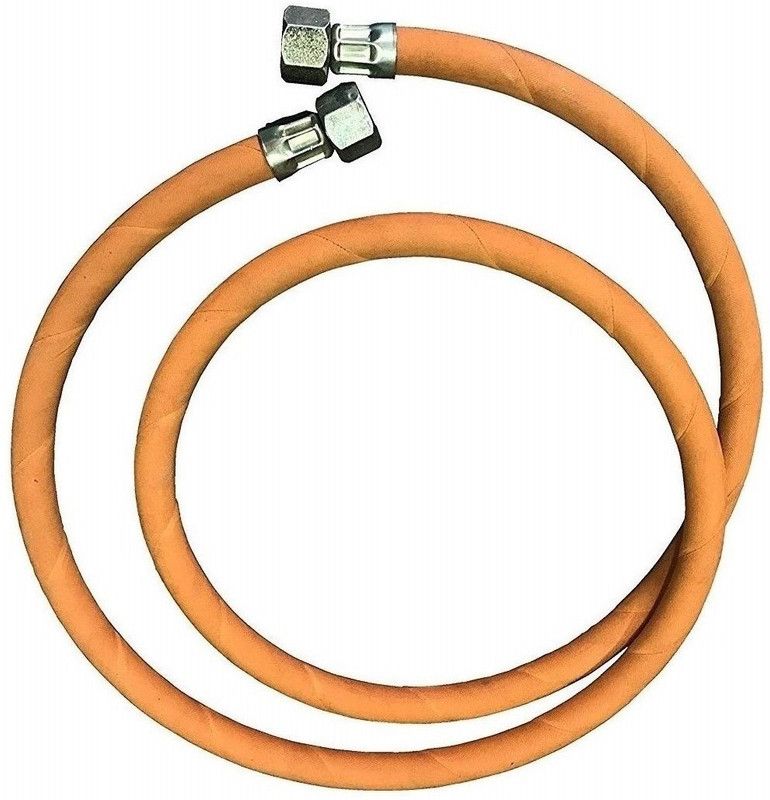 Engarc Commercial Gas Pipe With 2 Nuts ISO Certified. (8 Feets 2.4 Meters) Hose Pipe  (8 m)