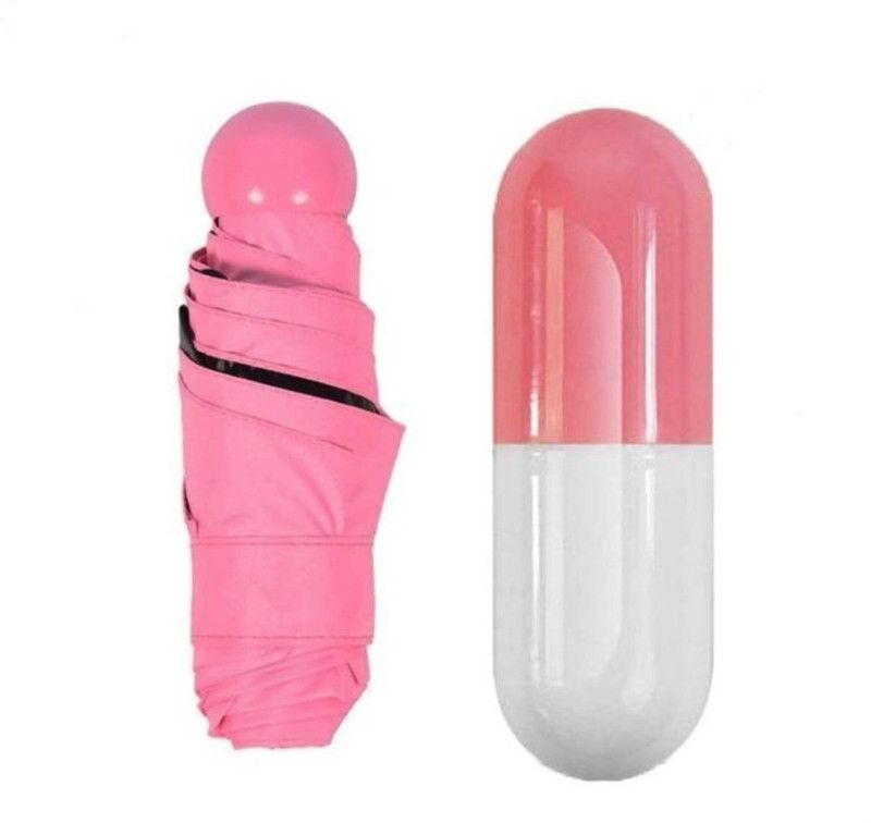 GJSHOP Stylish Capsule umbrella(pink) Umbrella  (Pink)
