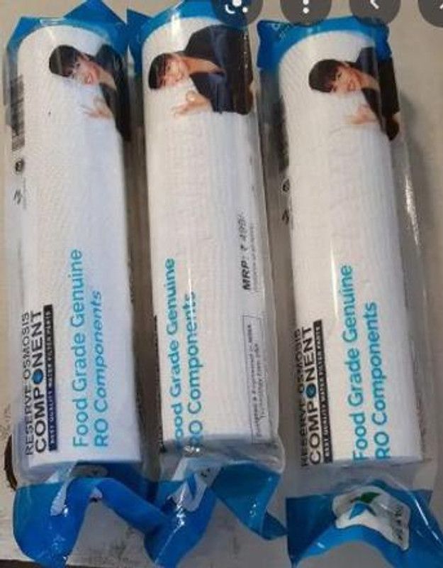 Xisom 10 Inch Spun Pre Filter PP 130 gm Pack Of 3 Wound Filter Cartridge  (0.8, Pack of 3)