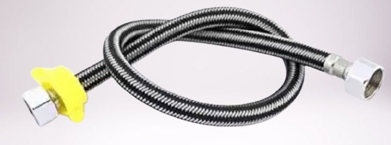 RAMONI 0.3 Meters Stainless steel Flexible Shower Hose Hand shower Hose Pipe  (0.3 m)