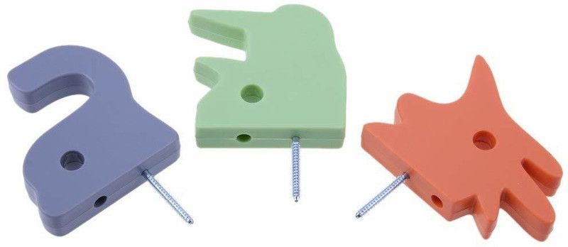 Magnusdeal 3pcs Creative Wall Hook Hanger Hook 3  (Pack of 3)