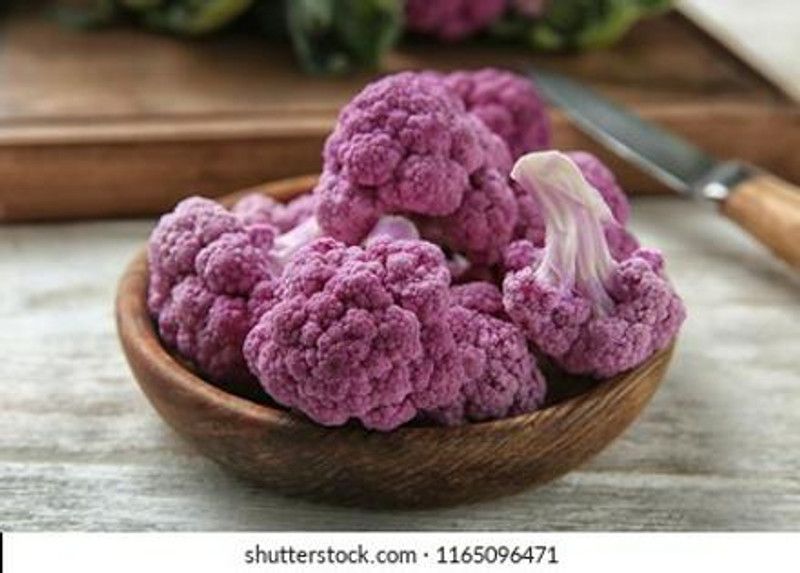 Nodoc Organic Cauli purple Seed  (43 per packet)