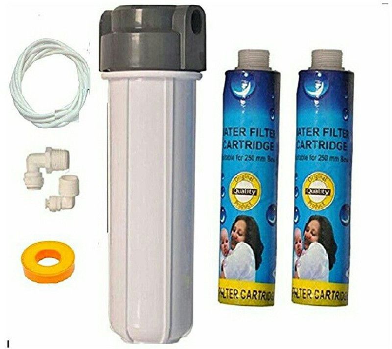 pireti-aqua RO Bowl/Housing Pre-Filter Aquugurad type Classic with Clamp Solid Filter Cartridge  (0.005, Pack of 7)