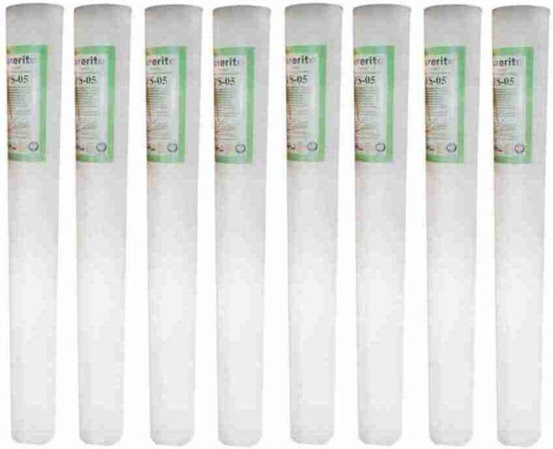 Aqua lite 20 Inch 5 Micron Sediment Melt Blown Filters Solid Filter Cartridge  (0.5, Pack of 8)