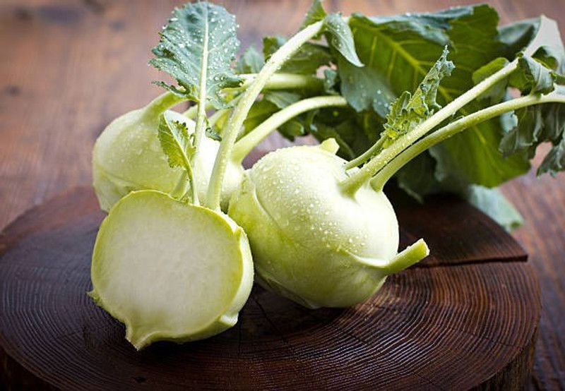 decorehmz Kohlrabi vegetable seeds pack of 30 to 40 seeds in 1 pack Seed  (40 per packet)