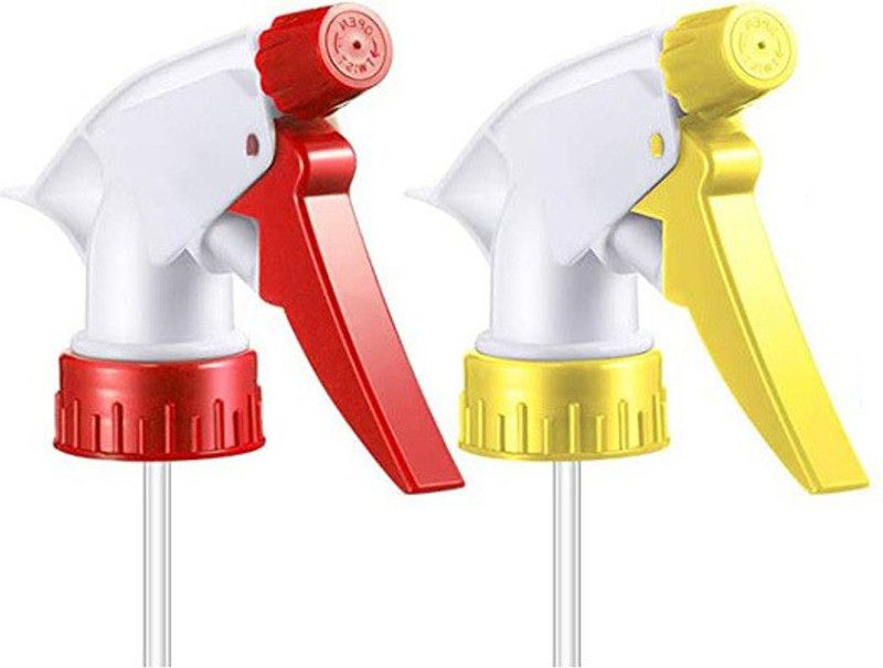 Urban home care Plastic Trigger Spray Bottle Nozzle Head Spray Gun | Sprayer - Combo Pack of 2 Gardening Home Kitchen Office Shop