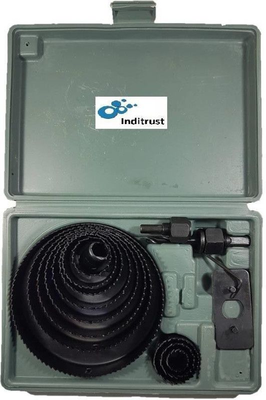 Qualigen 16 pc wood hole saw cutting set Wood Cutter