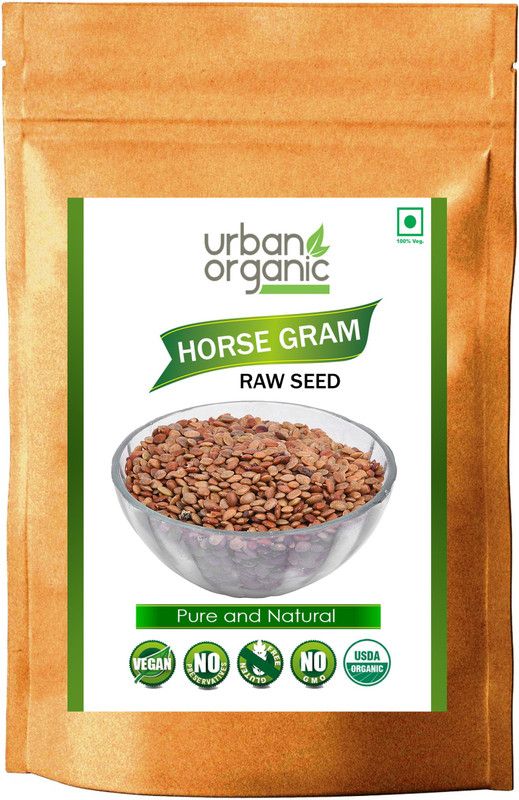 Urban Organic Kulthi Dal- Horse Gram - Macrotyloma Uniflorum 200 gram Pack Seed  (200 per packet)