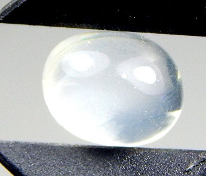 hoseki Blue Moon Stone Ceylon 3.7Cts Regular Oval Crystal Stone  (Multicolor 0 Pieces)