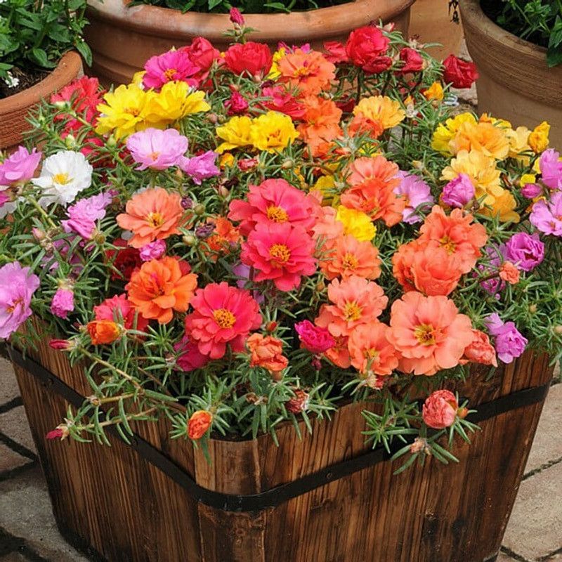 XOLDA portulaca flower Seed  (22 per packet)