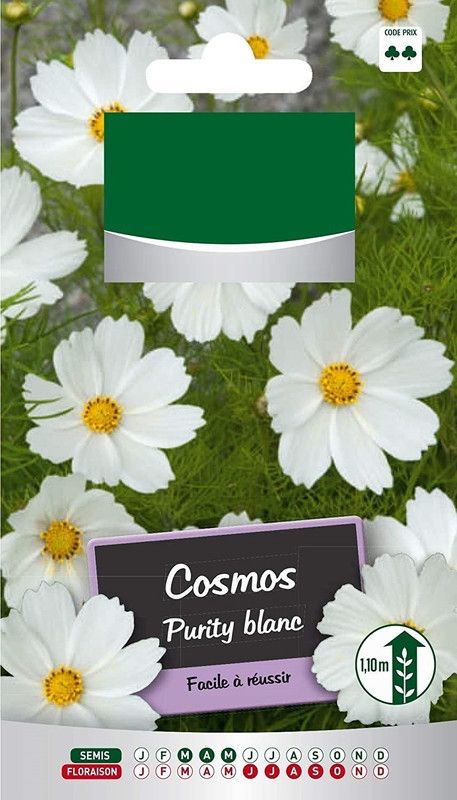 CYBEXIS Seed Bag Cosmos Purity White Seed  (1 g)
