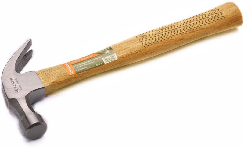 Harden Professional 590205 500 gms Professional Oak Wood Handle Curved Claw Hammer  (0.75 kg)