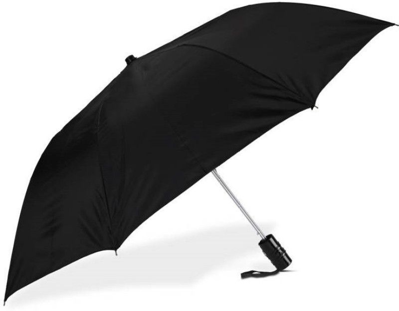 rojeno 2 fold auto open Umbrella  (Black)